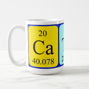 Cathy periodic table name mug
