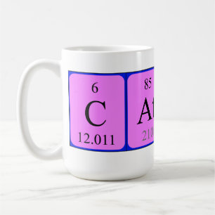 Cathy periodic table name mug
