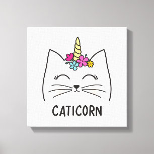 Caticorn Canvas Print
