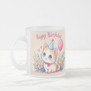 Caticorn Kawaii Birthday Mug