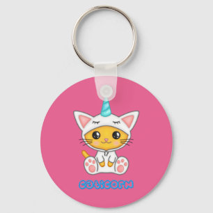 Caticorn Key Ring