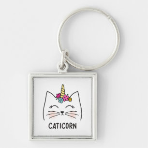 Caticorn Key Ring