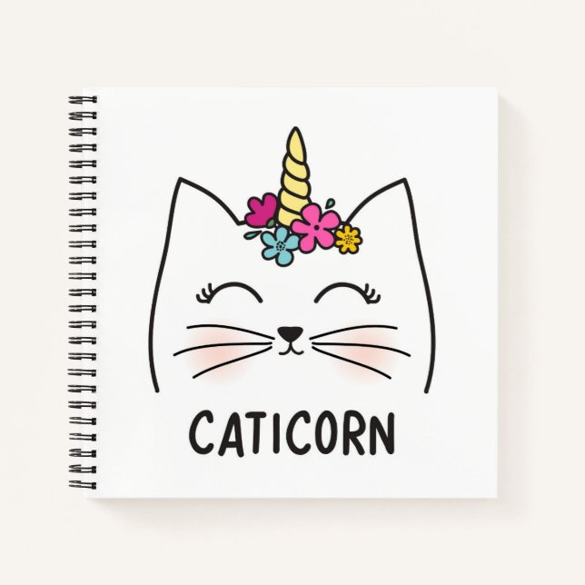 Caticorn Notebook (Front)