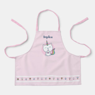 Caticorn Pink Apron
