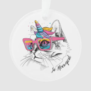Caticorn   So Meowgical Ornament