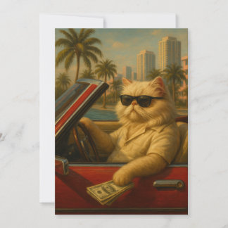 Catillac Vibes Thank You Card