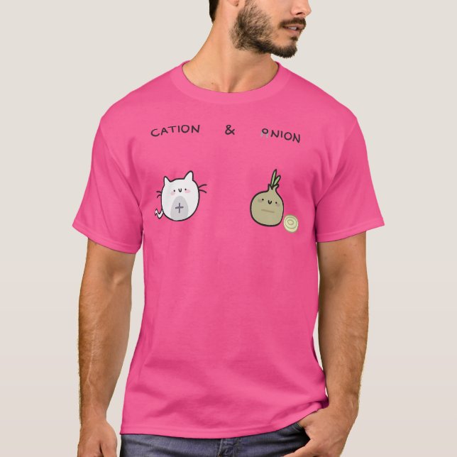 Cation And Onion T-Shirt (Front)