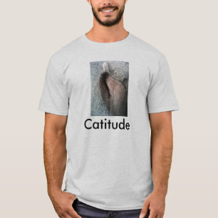 Catitude/ Cat pic Men's T-shirt
