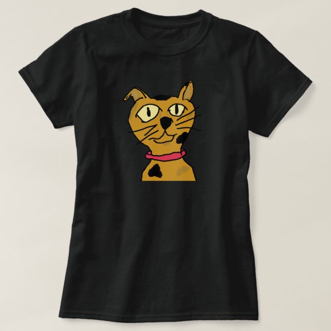 Catitude Plus Size Sweatshirt T-Shirt (Design Front)