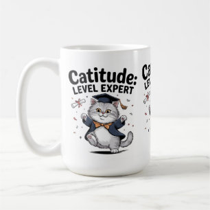 Catitude: Rule the World in Style” Coffee Mug
