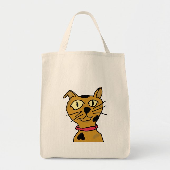Catitude Tote Bag (Front)
