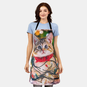 CATLADY CHRISTMAS APRON