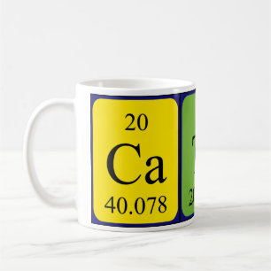 Catlin periodic table name mug