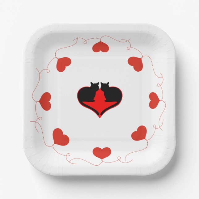 Catlove Paper Bowls Plate (Front)