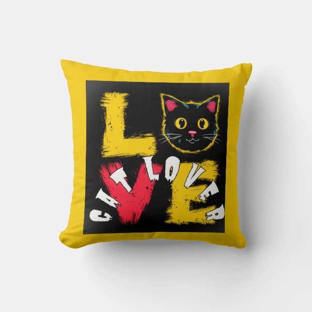 Catlover Cushion (Front)