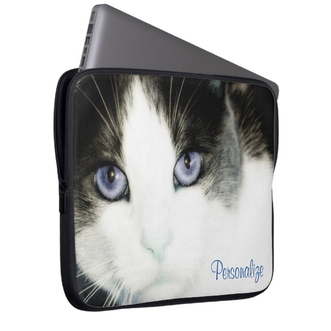 CatLover Laptop Case Water Resistent 10" 13" 15" (Front Right)