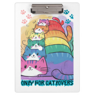 Catlovers Stack of Cats Clipboard