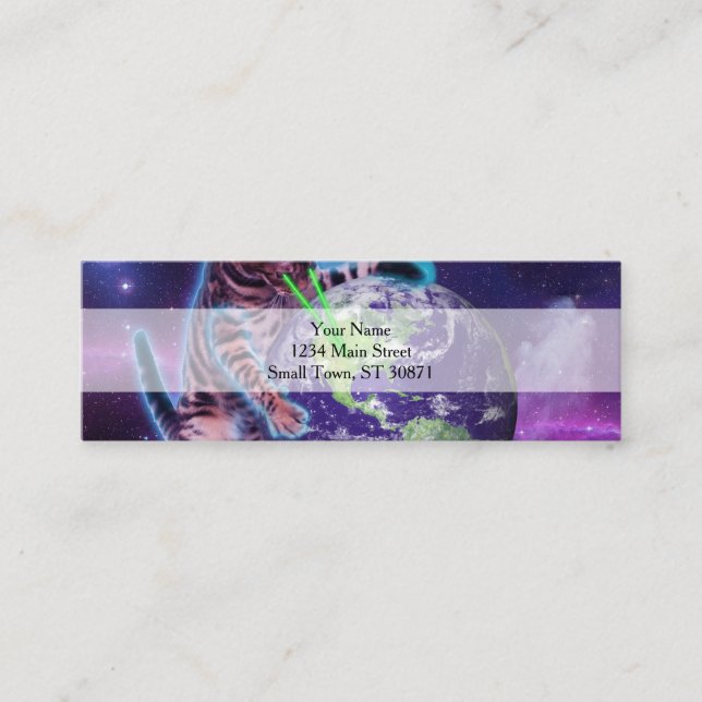 Catmageddon Mini Business Card (Front)