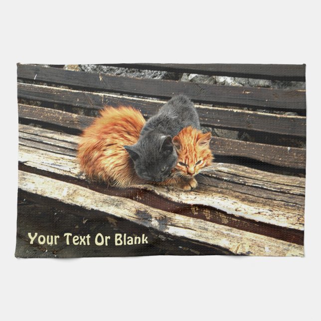 Catnap Cuties Tea Towel (Horizontal)