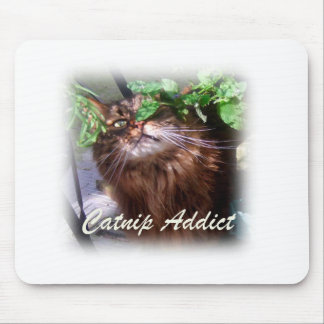 catnip addict mouse mat
