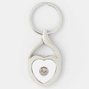 Catnip Cat Catnip Vintage Vector Art Shirt Design_ Key Ring
