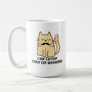 Catnip Cat Coffee Mug
