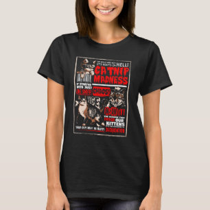 Catnip Madness Cute Kitten Cat Lover Gift for Cat T-Shirt