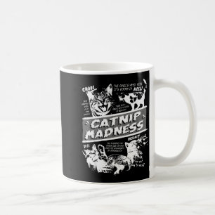 Catnip Madness Cute Kitten Funny Cat Pet Humor  Coffee Mug
