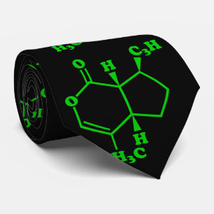 Catnip Nepetalactone Molecular Chemical Formula Tie