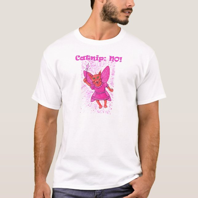 Catnip: NO! T-Shirt (Front)