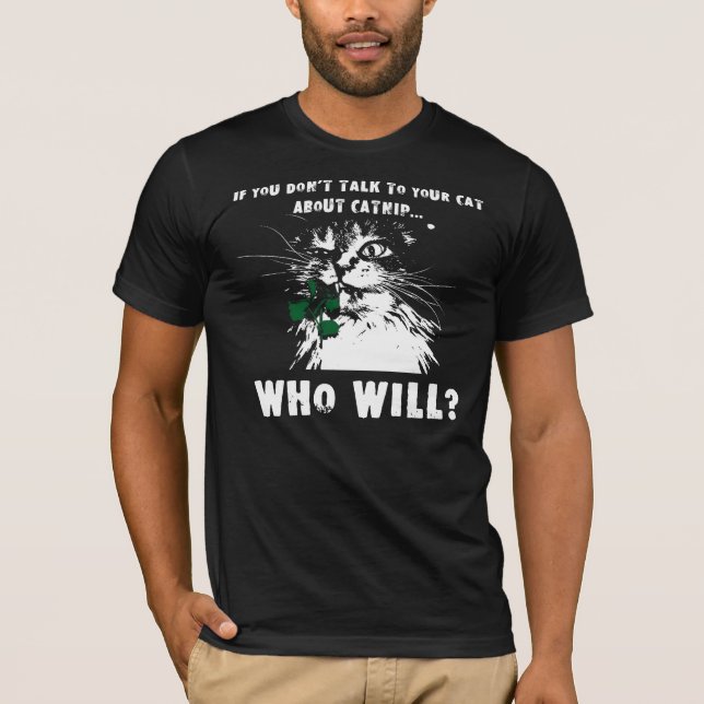 catnip talk T-Shirt (Front)
