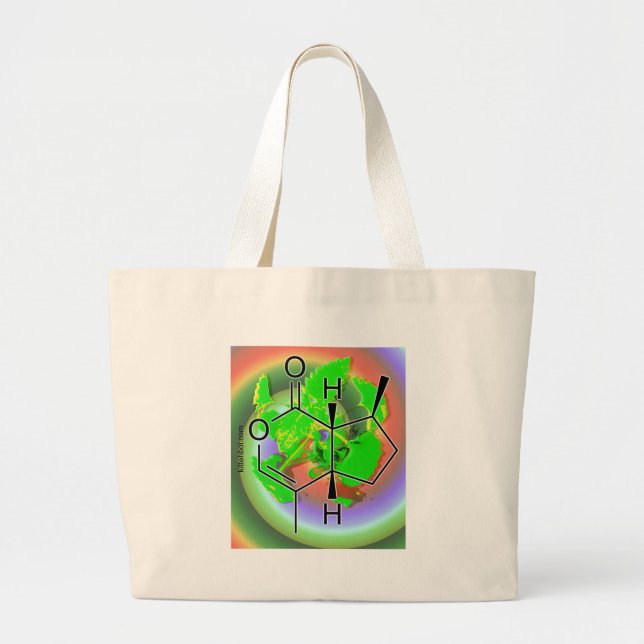 Catnip Trip Large Tote Bag (Front)