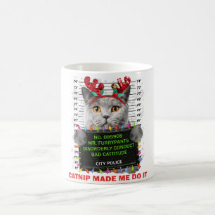 Catnip Ugly Christmas For Cat Mum Cat Dad Cat Love Coffee Mug