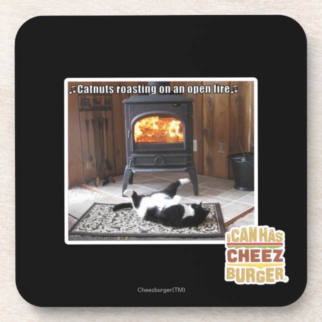 Catnuts roasting coaster (Front)