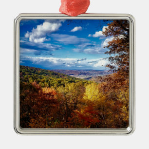 Catoctin Mountains, Maryland Metal Tree Decoration