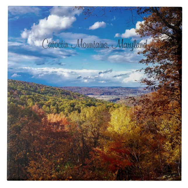 Catoctin Mountains, Maryland Tile (Front)
