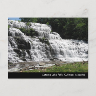 Catoma Lake Falls Postcard