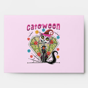 Catoween Halloween Envelope
