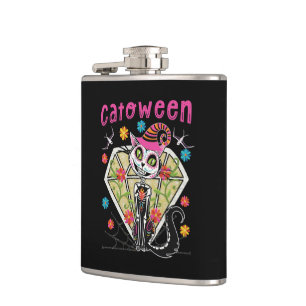 Catoween Halloween Hip Flask