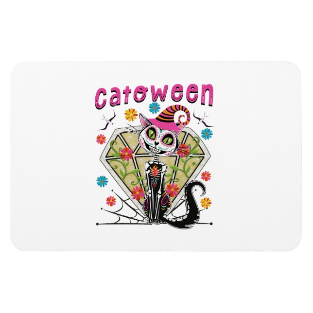 Catoween Halloween Magnet (Horizontal)