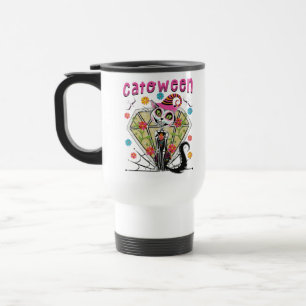 Catoween Halloween Travel Mug