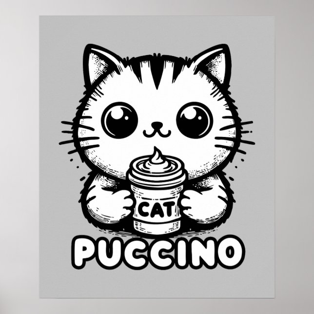 Catpuccino 1 poster (Front)