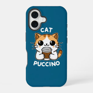 Catpuccino 2 iPhone 16 case