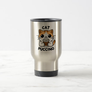 Catpuccino 2 travel mug