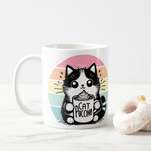 Catpuccino 3 coffee mug