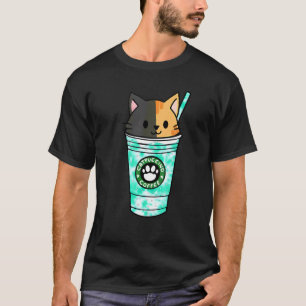 Catpuccino Cat Pun Cat Cat Day Coffe Day Coffee T-Shirt