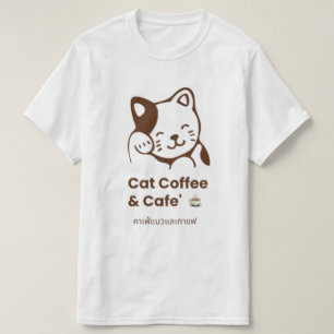 ☕🐾 Catpuccino Vibes T-Shirt