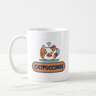 Catpuccinos Cat Coffee Mug