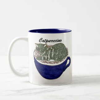 Catpurrccino Cat Cup Mug