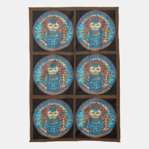 Catpurrcino Tea Towel